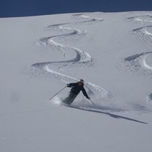 Vi hittade lite oupp&aring;kt l&ouml;ssn&ouml;. Foto: Erik Hanberg. &Aring;kare: Karin Broman.