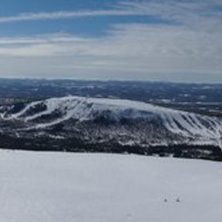 Utsikten med Idrefj&auml;ll i centrum. Foto: Rikard Norman.