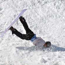Lite &ouml;vningar i Deepthroat Faceplant bara. Foto: Lennart Nilsson.