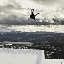 Oscar Wester i en Switch 540 som kunde g&aring;tt rikti. Foto: Niclas Magnusson. &Aring;kare: Oscar Wester.