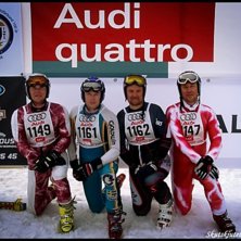 Foto: Ok&auml;nd. &Aring;kare: Patrik, Stefan, Mika, Joaquim.