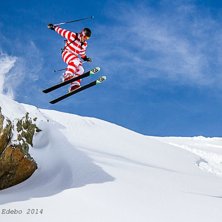 Lite skidpepp s&aring;h&auml;r i sommarv&auml;rmen!. Foto: Gabriella Edebo. &Aring;kare: Jakob Wilson.