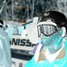 Jag p&aring; rail t&auml;vling i Badhusparken , &Ouml;stersund.. Foto: Tim Forstr&ouml;m Jakobsson. &Aring;kare: Fredrik Grut Jonsson.