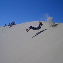 Har precis gjort en backflip :D. Foto: Pappa. &Aring;kare: Tobias M&aring;rtensson.