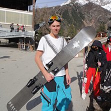 monoski = Duret - Esprit de glisse. Foto: L. Wadsten.