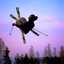 Love G&ouml;ransson, Backflip i Kil. Foto: KW Olsson. &Aring;kare: Love G&ouml;ransson.