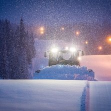 Nysn&oslash;!
I dag kunne vi endelig legge ukas mildv&aelig;r.