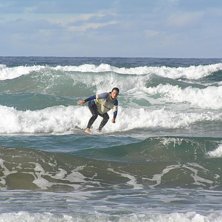 f&ouml;rsta g&aring;ngen p&aring; br&auml;dan och jag var fast!!. Foto: ok&auml;nd fotograf. &Aring;kare: jennyswe.