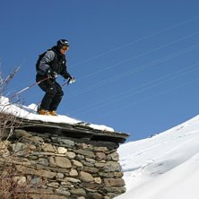 Fann ett litet hus som f&aring;rsk&ouml;tarna anv&auml;nder und. Foto: Niklas Land&egrave;n. &Aring;kare: Lars Keldeb&auml;k.