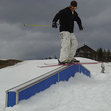 En sk&ouml;n v&aring;rsession i Gr&ouml;nlitt superpark!!. Foto: Johan Berglund. &Aring;kare: Kristoffer Jacobsson.