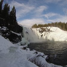 T&auml;nnforsen i &Aring;re fotat med gopro.