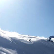 Dubbel-Trubbel en fin morgon p&aring; v&auml;g ner till St.. Foto: Felix Grunert. &Aring;kare: Patrik Hammarlund, Rikard Lindblad.