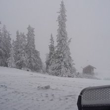 Fine forhold i l&oslash;ypene
Litt t&aring;kete p&aring; fjellet i.