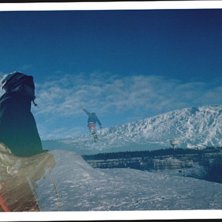 T&aring;kigt hopp men fint med dubbelexponering. G&aring;r a. Foto: Rickard Larsson. &Aring;kare: Daniel Karlsson.
