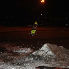 vi byggde ett ganska fett hopp!! 3a shifty. Foto: Fabian Omne. &Aring;kare: Benjamin Hjertstrand.