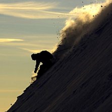 Eftermidagsljus p&aring; &Aring;reskutan i februari. Foto: Jesper Molin. &Aring;kare: Johan Carlborg.