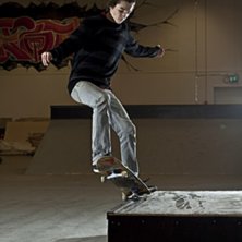 simon skejtarr. Foto: Pontus. &Aring;kare: Simon Isaksson.