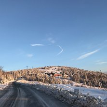 Sol, sol og mer sol!
Hele fjellet bader i sol, det.