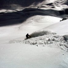 Jor&aring; serru ... 1 km nysn&ouml; s&auml;ger man inte nej ti. Foto: Kaj Bouic. &Aring;kare: Fredrik.