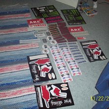 mina stickers. Foto: alle. &Aring;kare: mina klisterm&auml;rken.