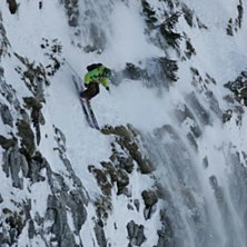 Foto: Freeride Association. &Aring;kare: Sverre Lilieqvist k&ouml;r som vanligt h&aring;rt och tekniskt..