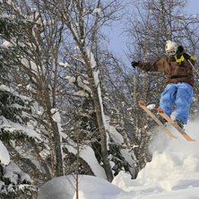 Tar lite luft i pudret!. Foto: Joakim Hayland. &Aring;kare: Patrik Jonsson (jag).
