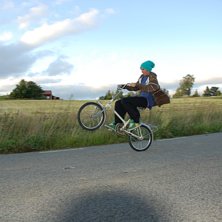 bakhjulet. Foto: Philip. &Aring;kare: Moi.