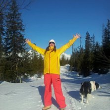 Magisk dag i naturen... Foto: Janne Vikberg. &Aring;kare: Camilla Lundberg.