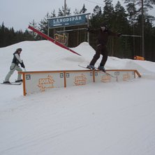 Railar, h&aring;ller p&aring; att ramla av :P. Foto: Johan larsson. &Aring;kare: Krillebanan.