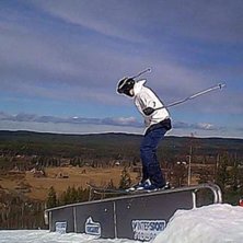 Royalslopestyle parken i kungsberget. Foto: Oskar. &Aring;kare: Olof.