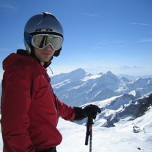 H&auml;rlig v&aring;rslasksn&ouml; &aring;kning fr&aring;n Punta Indren.. Foto: Karin Schenstr&ouml;m. &Aring;kare: Jakob Rejdemo.