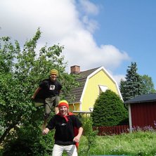 Kung Fu Robin Ut&ouml;var sina kunskaper. Foto: Andreas Mattsson. &Aring;kare: Robin G&aring;s.
