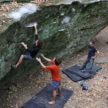 Spottad av Andy p&aring; en V2:a. Foto: Ryan Strauss. &Aring;kare: Anders Abelmann.