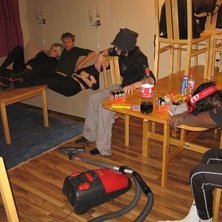slaget g&auml;ng efter en helt galet bra dag i backen. Foto: martin hultsman. &Aring;kare: Hannah, isak, sara, edin och jag.
