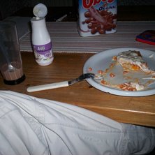 Klev upp kl 06:00 och &aring;t en ordentlig frukost f&ouml;. Foto: jag. &Aring;kare: Billy.