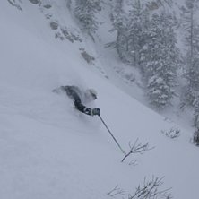 Fett med puder i Fornet.... Foto: Magnus Forssell. &Aring;kare: Christopher Adermark.