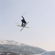 Jag och mina polare Gurra och Nicke Johansson k&ouml;r. Foto: Niklas Johansson. &Aring;kare: Martin Wallstam.