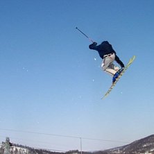 jag ramla n&aring;gra g&aring;nger efter flaxiga f&ouml;rs&ouml;k me. Foto: Gustav Johansson. &Aring;kare: Mrtin Wallstam.
