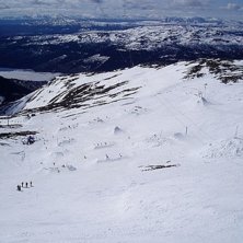 Bild p&aring; freeride parken. Foto: Mikael Ekstr&ouml;m.
