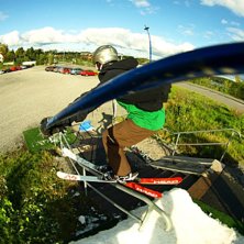 Handrail... kul session, satte tillslut railet eft. Foto: Alexander Runhellen. &Aring;kare: Anton Lundborg.
