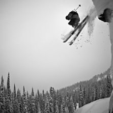 Jocke njuter av den Kanadensiska utsikten!. Foto: Erik Hammarsten. &Aring;kare: Joakim Nilsson.