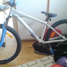 Min cykel samma da som jah fick den. Foto: Jag. &Aring;kare: Giant Brass 1.
