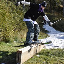 rail jam i saln&auml;cke. Foto: Joakim Llull (jag). &Aring;kare: Viking kumlin.