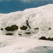 Med ansats fr&aring;n Daunes &ouml;stliga topp bem&auml;stade T. Foto: Hannes Mannerheim. &Aring;kare: Tomas Tengn&eacute;r.