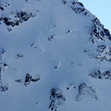 Theo och Johan hikade, Theo fick &aring;ka f&ouml;rst. Foto: David Rangsj&ouml;. &Aring;kare: Theodore Birkner.