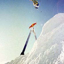 Red Bull Big Air 2003. Foto: Peter Boman. &Aring;kare: Steele Spence.