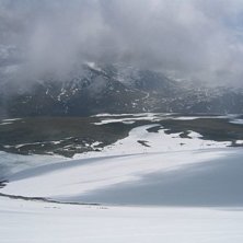 Sommarskid&aring;kning i Juvasshytta/Galdh&ouml;piggen, jun. Foto: Johan Sk&ouml;ld. &Aring;kare: ok&auml;nd.