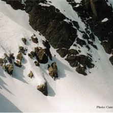 Chamonix, baksidan ovanf&ouml;r col cornu... Foto: Camilla Adolfsson. &Aring;kare: Johan Engman.