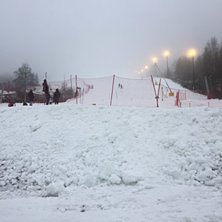 Morgen trening
Dame landslaget i Alpint bruker s&oslash;.