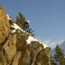 Hike i Sonnekopf n&auml;ra St Anton. Fredrik f&ouml;rbered. Foto: Magnus Lageson. &Aring;kare: Fredrik Andersson.